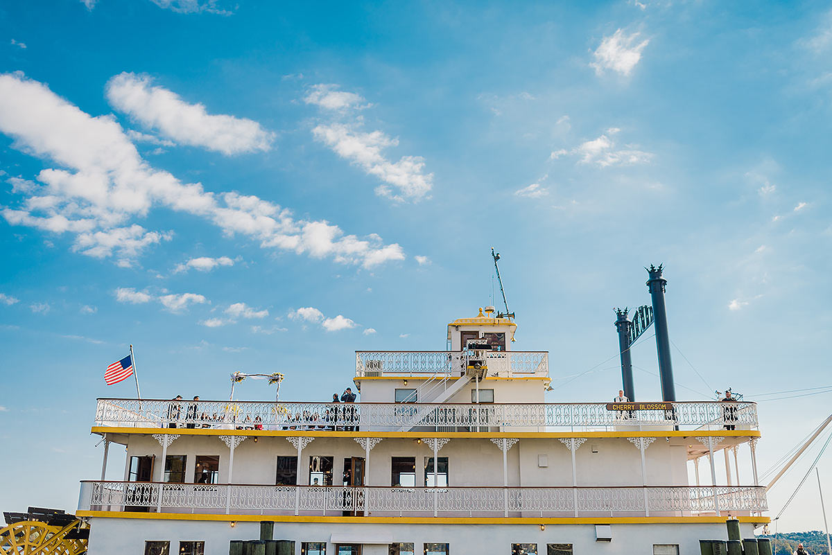 riverboat wedding